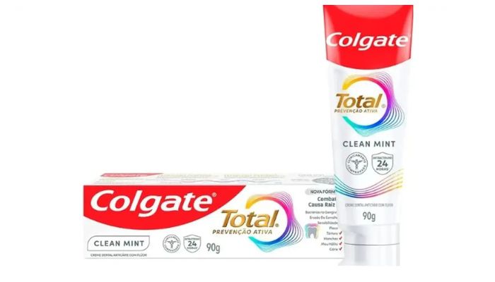 © Colgate/Divulgação Colgate descontinua pasta de dente após relatos de reações adversas